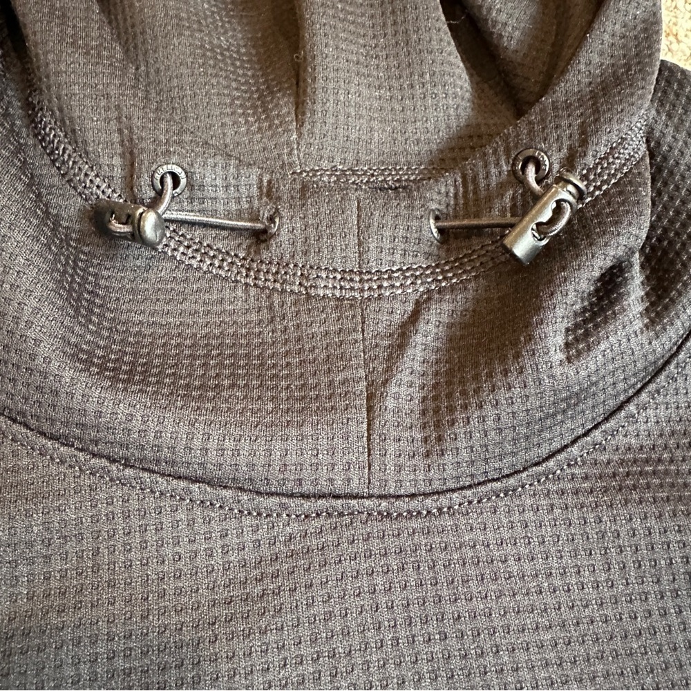 American Eagle Outfitters Black Hoodie XL Flex Branded Logo - Picture 3 of 10